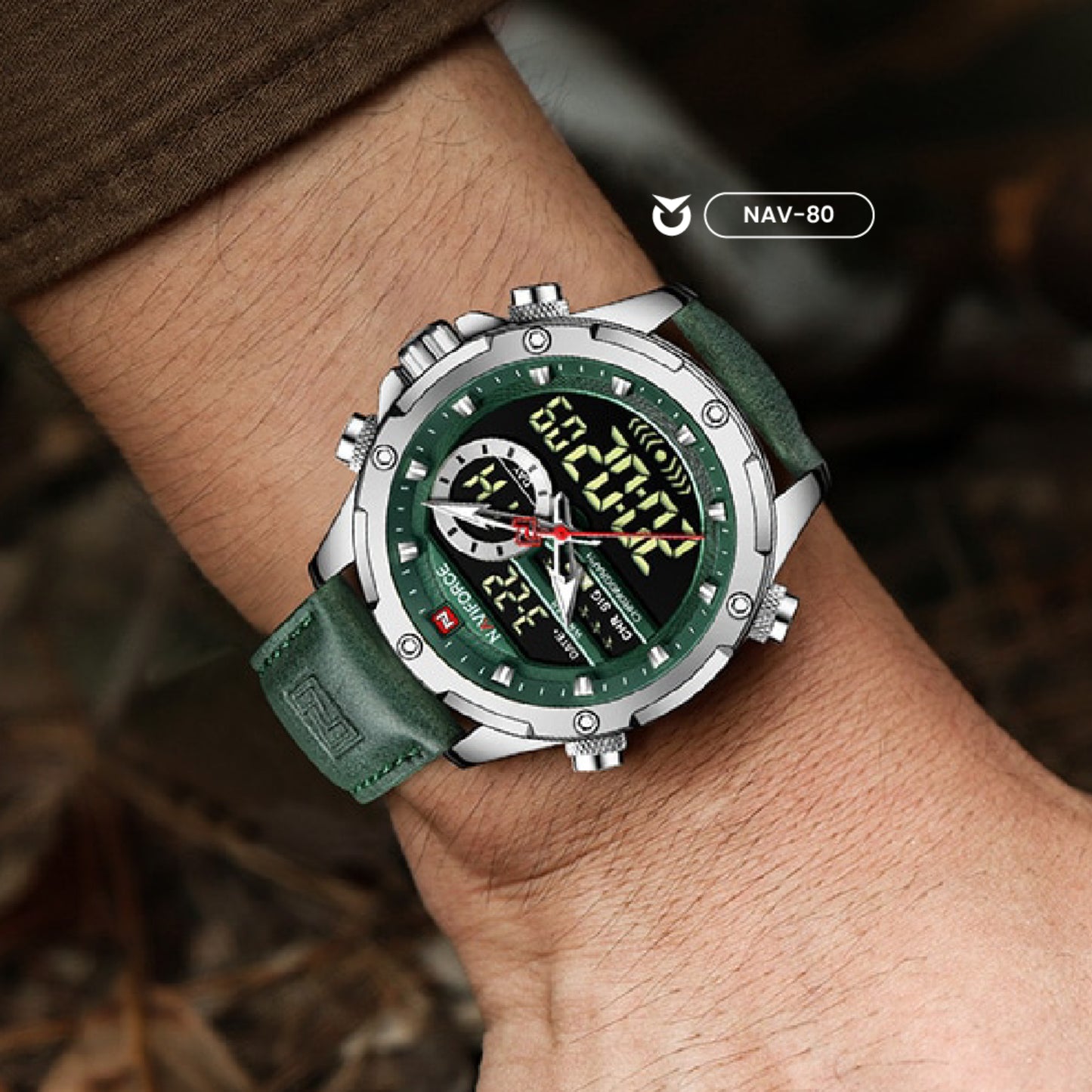 COMBO RELOJ + BRAZALETE | SKU: NAV-80, BRA-37