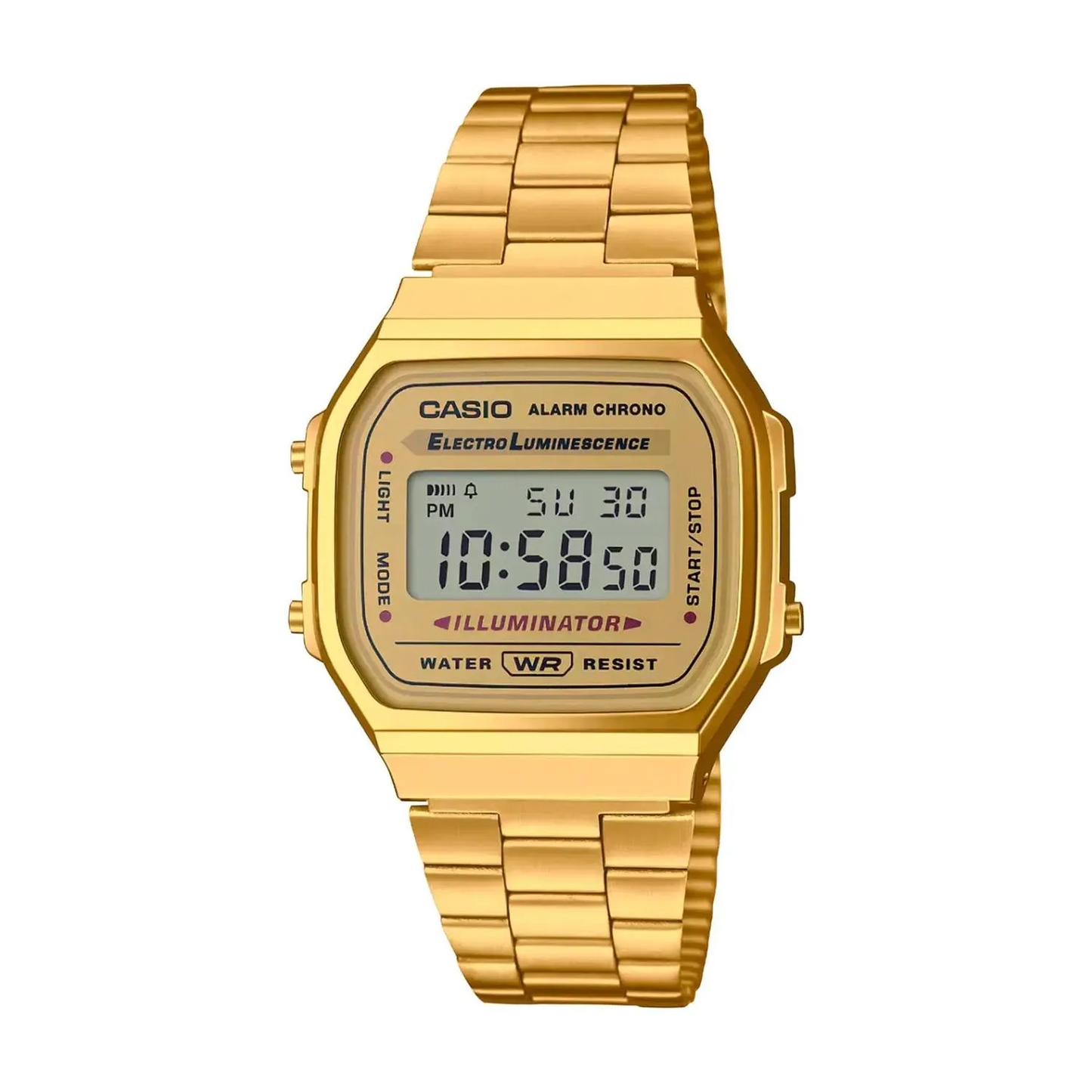 RELOJ_CASIO_ORIGINAL_A168WG-9WDF_VINTAGE_DORADO_CAS-149 Unisex