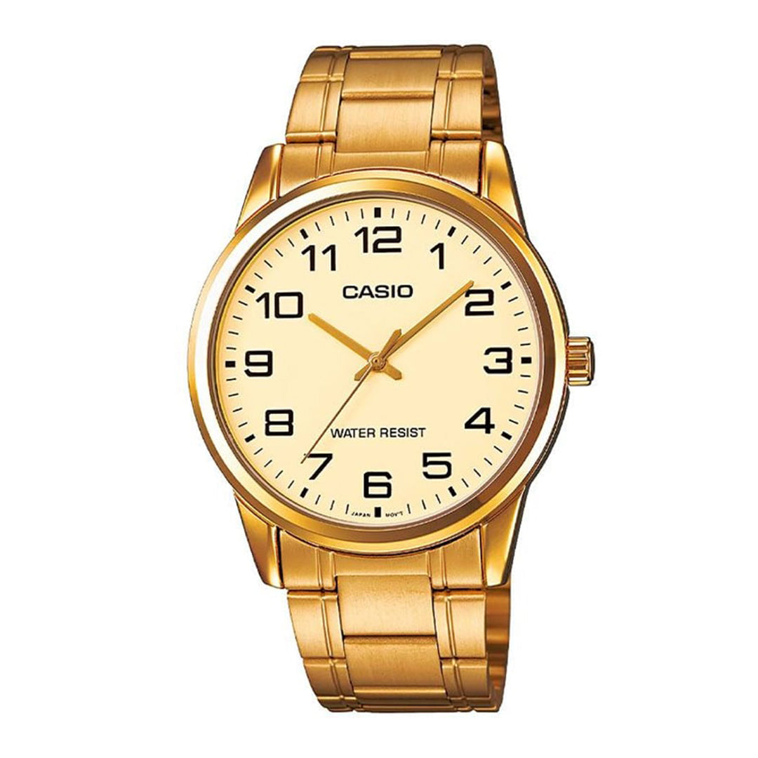 RELOJ CASIO ORIGINAL ELEGANTE PLATEADO PARA HOMBRE | MTP-V001D-7B