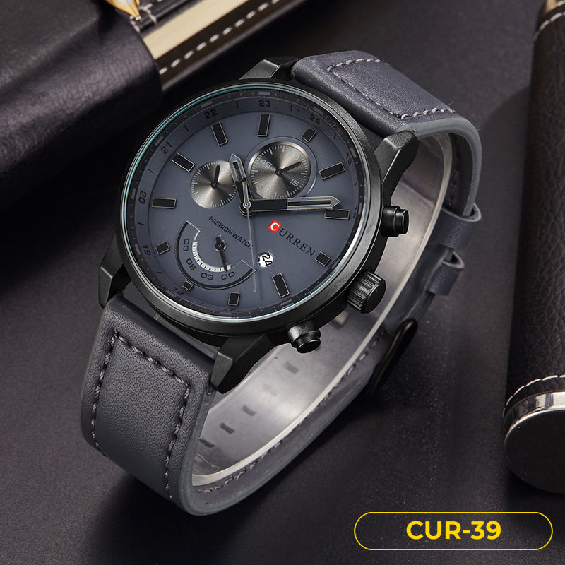 RELOJ CURREN NEGRO 8217 
CASUAL PARA HOMBRE - COLOMBIA 