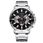 RELOJ CURREN PLATEADO 8363 
ELEGANTE PARA HOMBRE - COLOMBIA