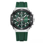 8462 | RELOJ CRONÓGRAFO CURREN ORIGINAL SILICONA NEGRO/AZUL/VERDE/GRIS CASUAL