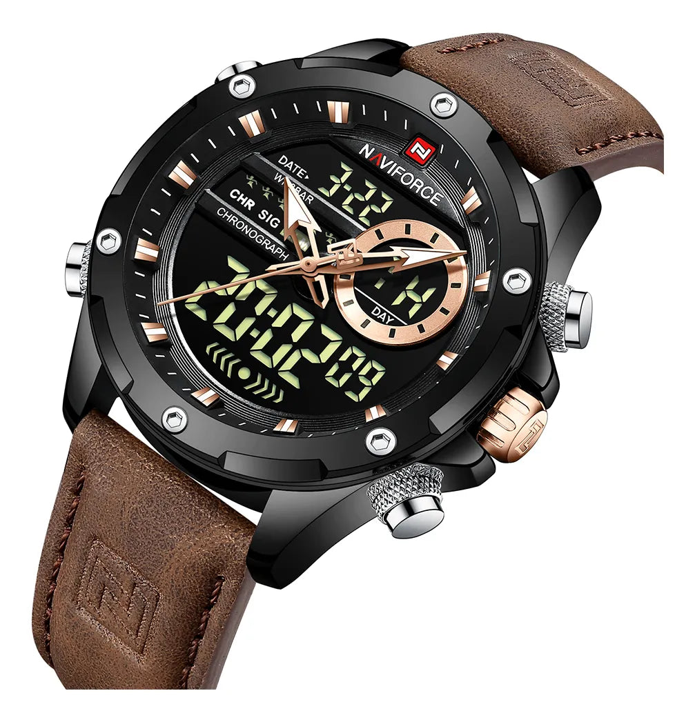 RELOJ NAVIFORCE VERDE CASUAL | SKU: NAV-80