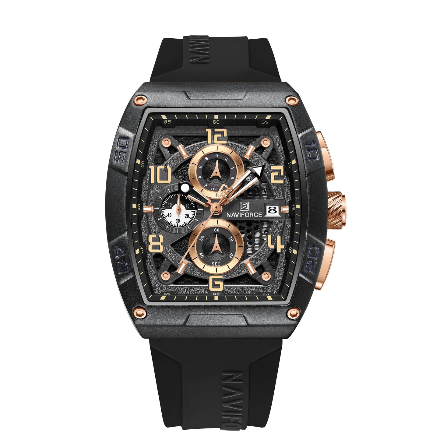 RELOJ ORIGINAL NAVIFORCE -  CASUAL - NEGRO | NAV-138 | NAV-139 | NAV-153