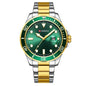 8388 | RELOJ CURREN  ORIGINAL ACERO PLATEADO/DORADO