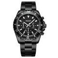 Reloj Megir Casual Elegante Acero Casual Negro MEG-9 2064-DB para Hombre