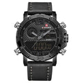 Reloj Naviforce Casual Cuero Negro NAV-14 9134-BGYB para Hombre