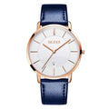 Reloj Olevs Casual Cuero Azul Blanco OLE-4 5869-BRW para Hombre