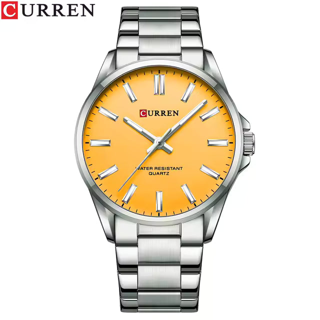9090 | RELOJ CURREN ORIGINAL ELEGANTE PLATEADO/DORADO | CUR-103, CUR-105, CUR-107, CUR-109