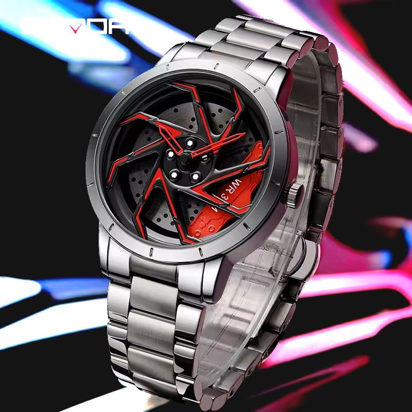 RELOJES SANDA ORIGINAL CASUAL NEGRO, PLATEADO Y AZUL | SAN-121, SAN-122, SAN-123, SAN-134, SAN-135