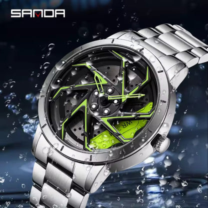 RELOJES SANDA ORIGINAL CASUAL NEGRO, PLATEADO Y AZUL | SAN-121, SAN-122, SAN-123, SAN-134, SAN-135