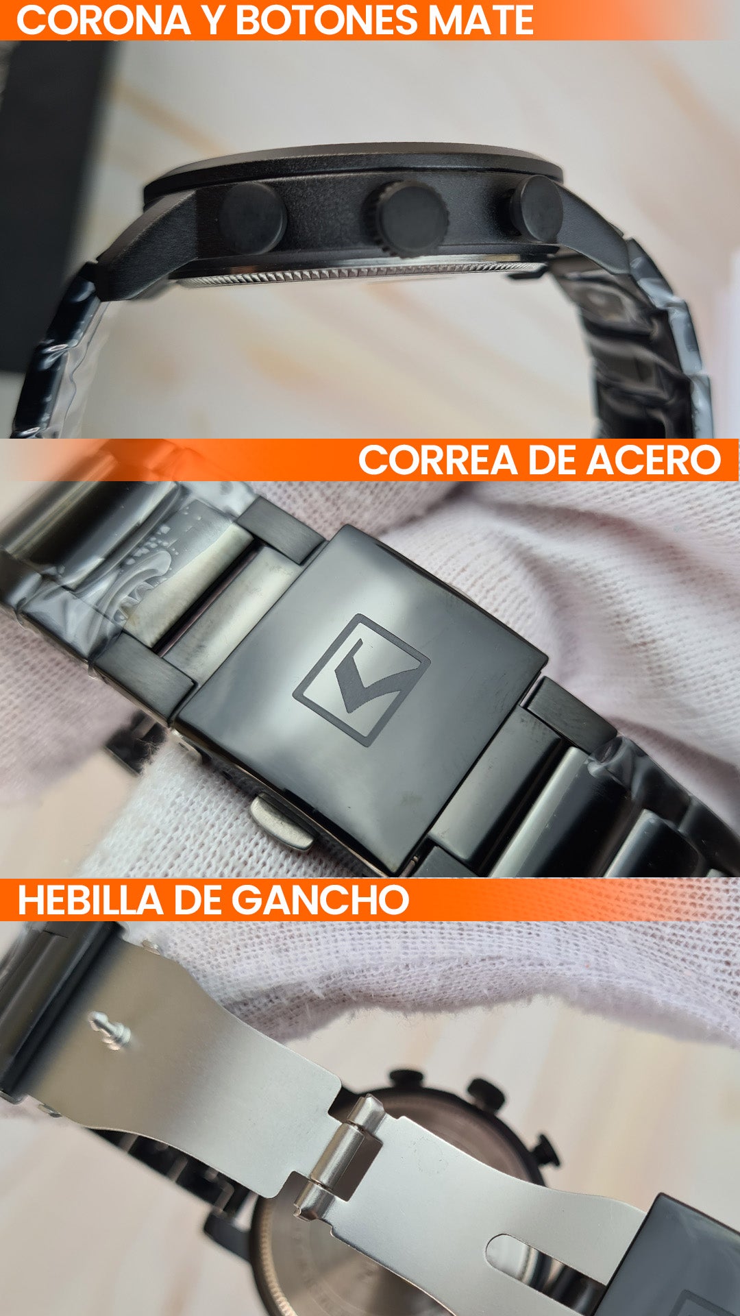 RELOJ CURREN ORIGINAL 8315 AZUL Y NEGRO MATE | CUR-95 | CUR-97