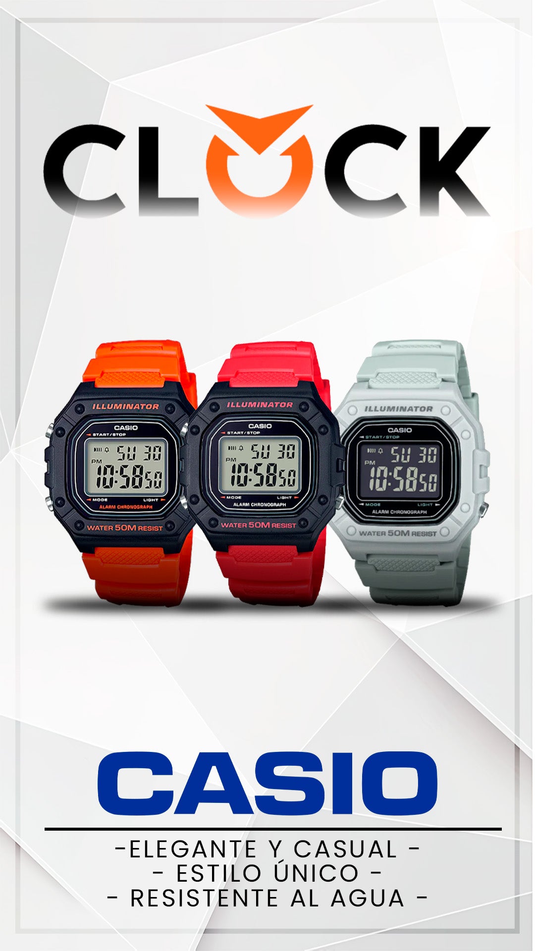 W-218H | RELOJ CASIO DIGITAL HOMBRE