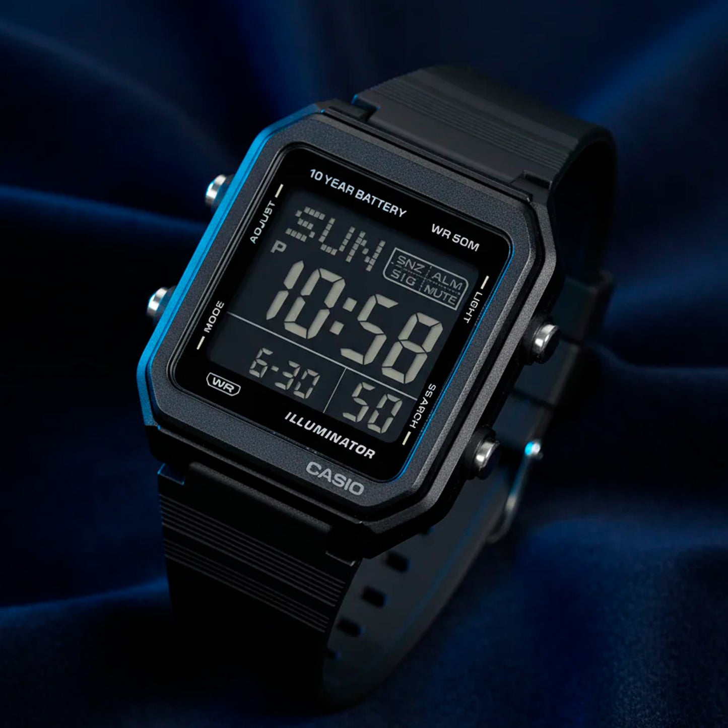 W-221H | RELOJ DE GOMA DEPORTIVO PARA HOMBRE CASIO