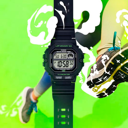 WS-1400H | RELOJ DEPORTIVO DE GOMA PARA HOMBRE CASIO