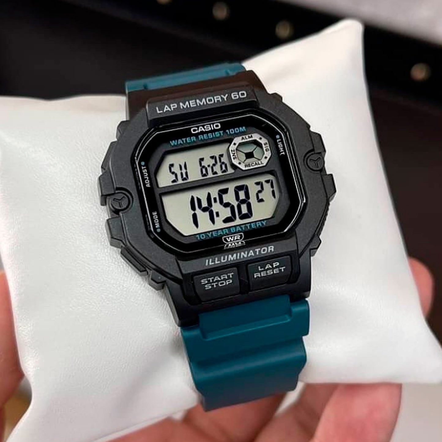 WS-1400H | RELOJ DEPORTIVO DE GOMA PARA HOMBRE CASIO