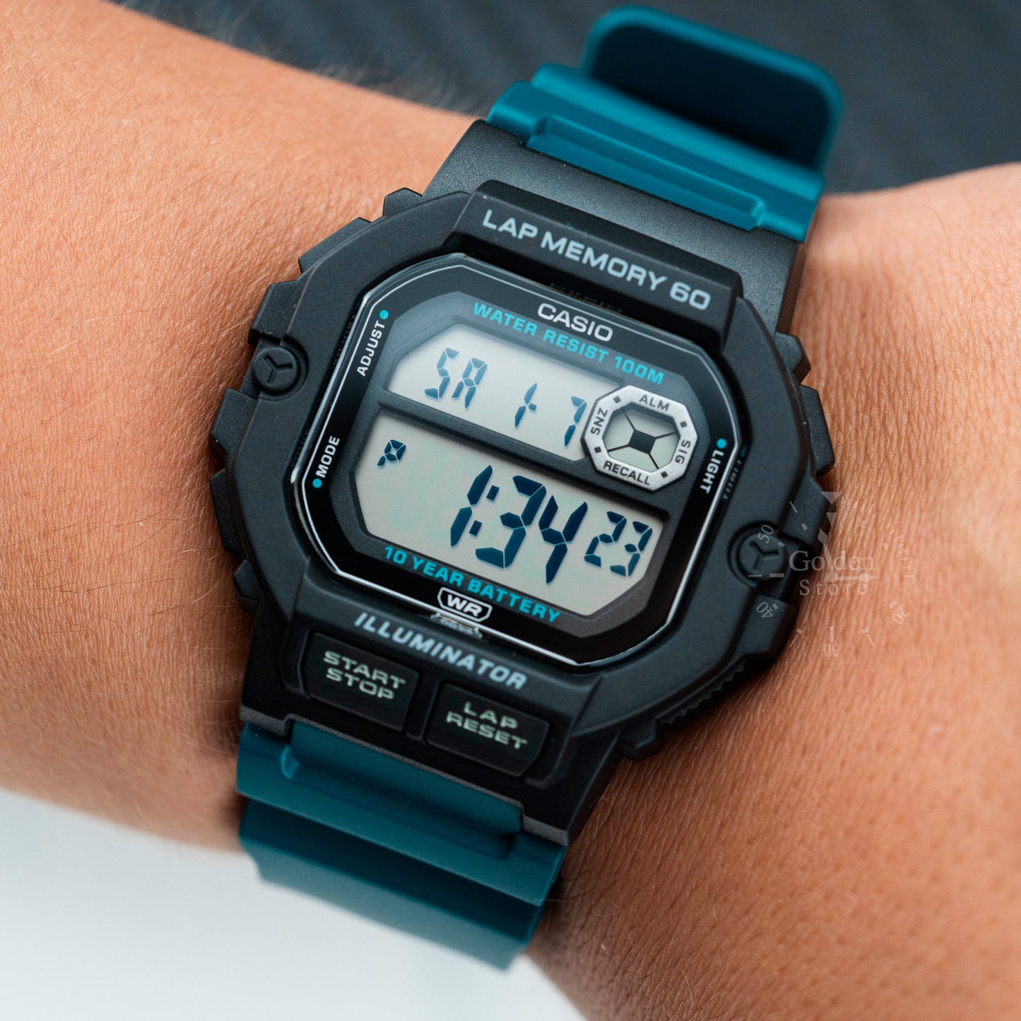 WS-1400H | RELOJ DEPORTIVO DE GOMA PARA HOMBRE CASIO