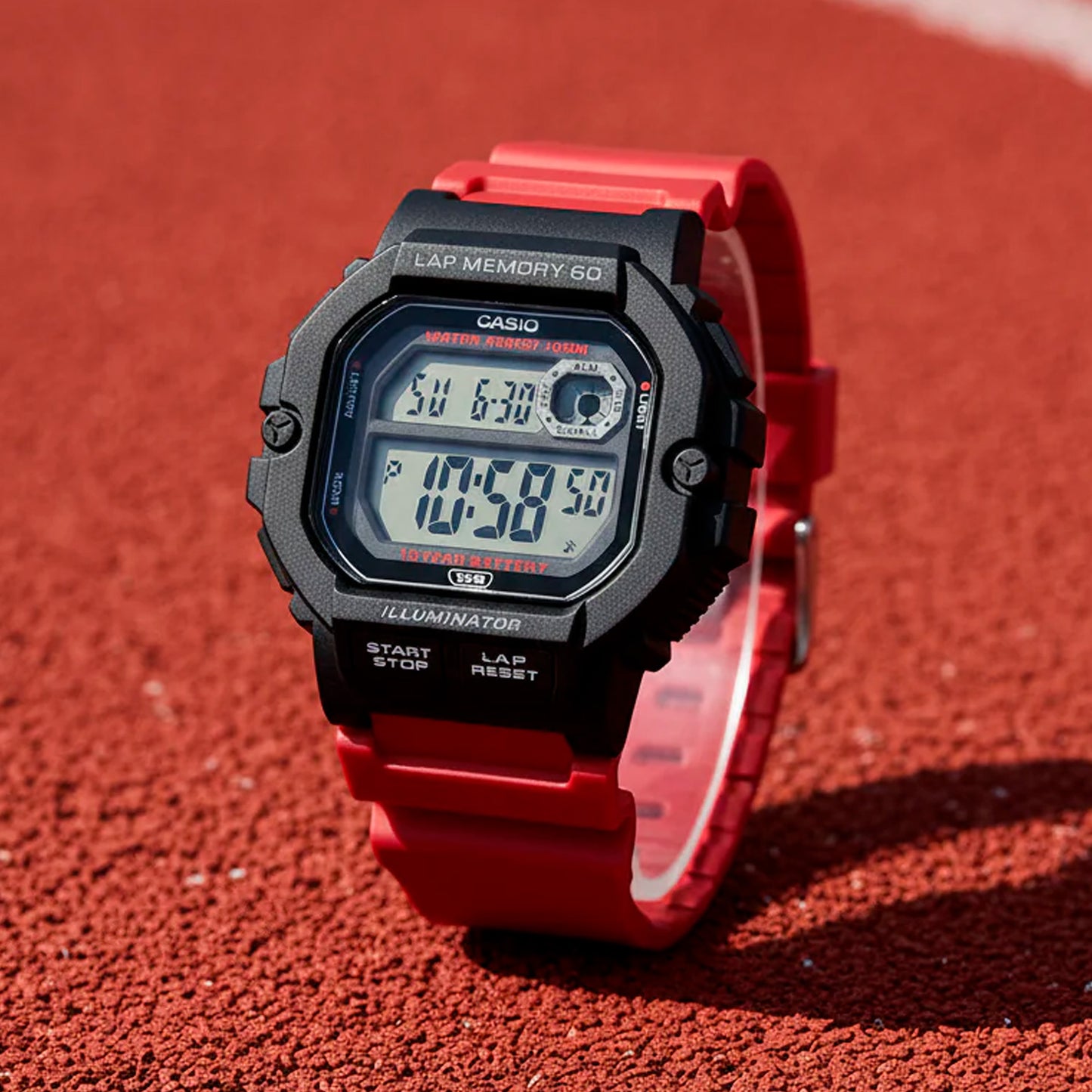 WS-1400H | RELOJ DEPORTIVO DE GOMA PARA HOMBRE CASIO