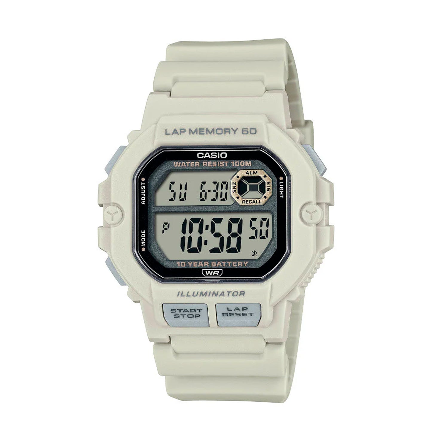 WS-1400H | RELOJ DEPORTIVO DE GOMA PARA HOMBRE CASIO