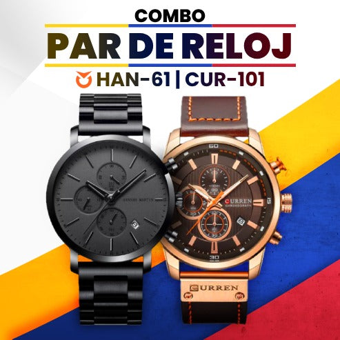 BLACK & BRONZE POWER | SKU: HAN-61 Y CUR-101