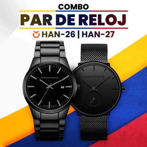 BLACK CLASSIC DUO | SKU: HAN-26 Y HAN-27