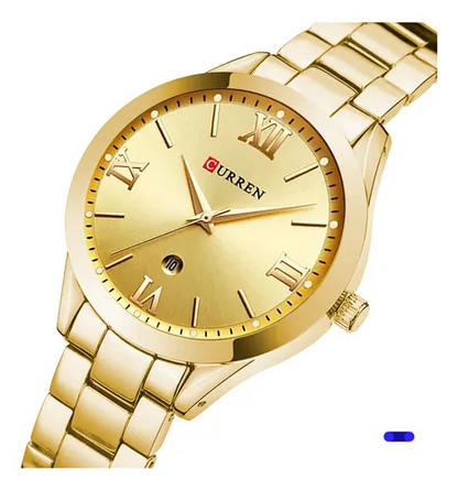 RELOJ CURREN MUJER ORIGINAL ELEGANTE ACERO INOXIDABLE 9007
