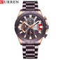8401 | RELOJ CURREN ORIGINAL ACERO | CUR-92, CUR-93