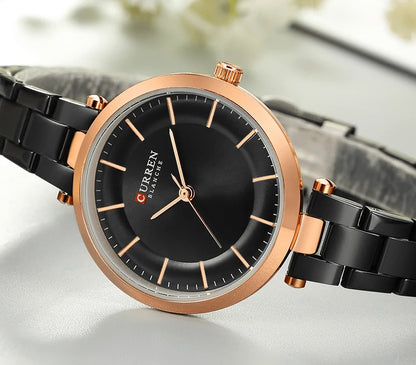 RELOJ CURREN MUJER ORIGINAL ELEGANTE ACERO INOXIDABLE 9054
