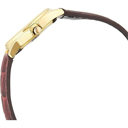 MTP-1183Q-9A/LTP-1183Q-9A RELOJ CASIO DE CUERO PARA PAREJA DE COLOR MARRON | CAS-199, CAS-111