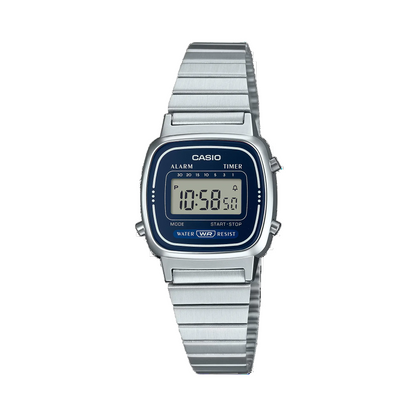 A168W / LA-670 | RELOJ CASIO DE ACERO PARA PAREJA | SKU: CAS-216/CAS-147