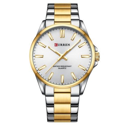 9090 | RELOJ CURREN ORIGINAL ELEGANTE PLATEADO/DORADO | CUR-103, CUR-105, CUR-107, CUR-109