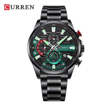 8401 | RELOJ CURREN ORIGINAL ACERO | CUR-92, CUR-93