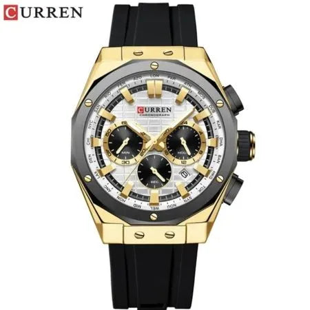 RELOJ CURREN HOMBRE ORIGINAL DEPORTIVO SILICONA 8464
