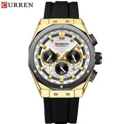 RELOJ CURREN HOMBRE ORIGINAL DEPORTIVO SILICONA 8464