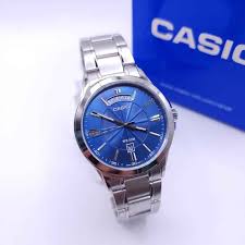 MTP-1381 | RELOJ CASIO ORIGINAL DE ACERO PLATEADO | CAS-75, CAS-72
