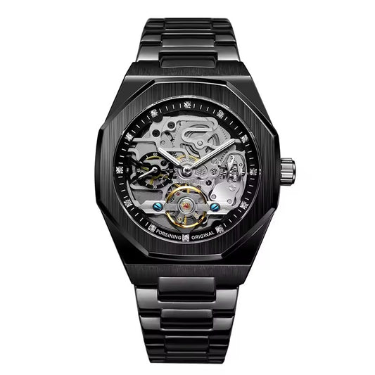 RELOJ FORSINING 100 ORIGINAL AUTOMÁTICO NEGRO, PLATEADO, DORADO | FOR-28 , FOR-29, FOR-30