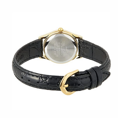 LTP-1094 | RELOJ CASIO ORIGINAL DE CUERO DORADO | CAS-173, CAS-174, CAS-175