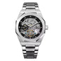 RELOJ FORSINING 100 ORIGINAL AUTOMÁTICO NEGRO, PLATEADO, DORADO | FOR-28 , FOR-29, FOR-30