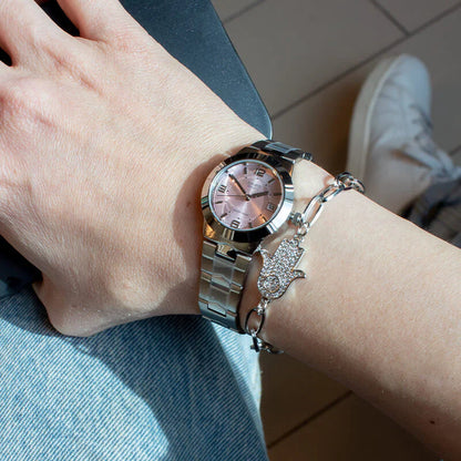 LTP-1241D | RELOJ CASIO ORIGINAL DE ACERO PLATEADO