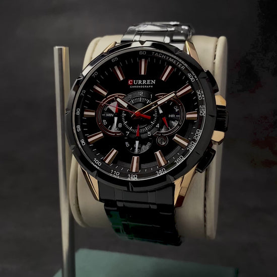 RELOJ CURREN NEGRO 8363
ELEGANTE PARA HOMBRE