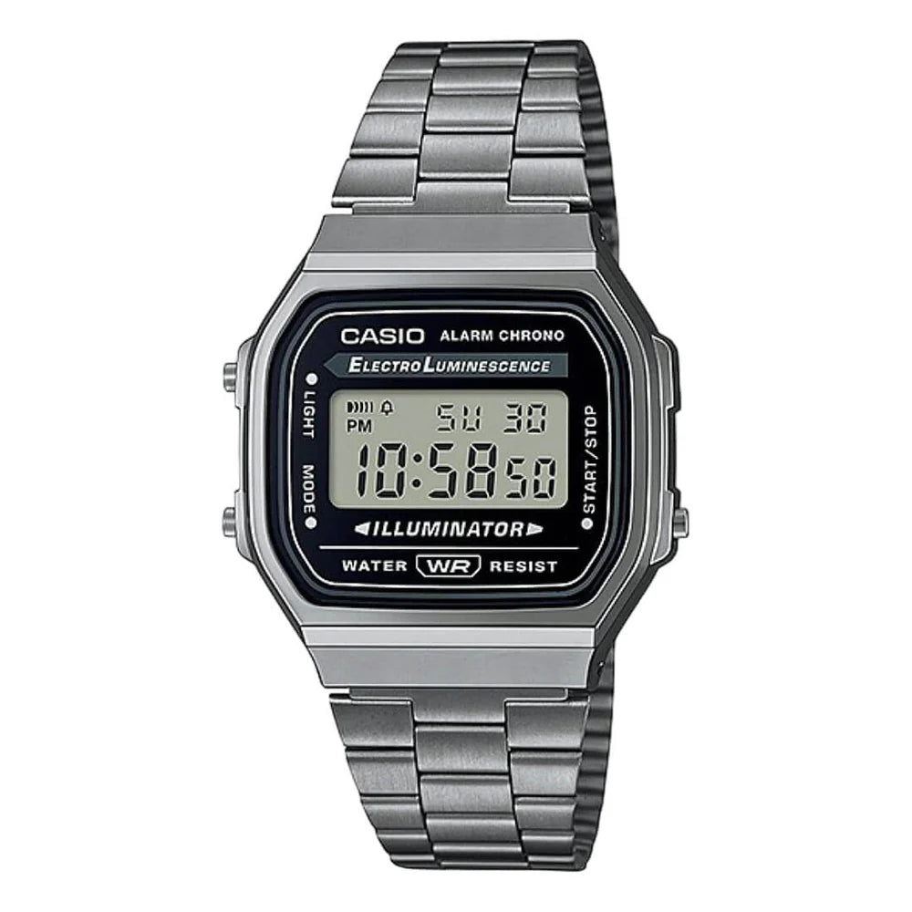 A168 | RELOJ CASIO ORIGINAL DE ACERO | CAS-147, CAS-150, CAS-272