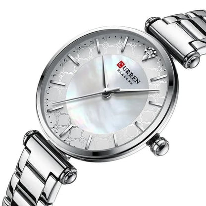 9072 | RELOJ CURREN ORIGINAL AZUL/DORADO/PLATEADO/ORO ROSA CASUAL