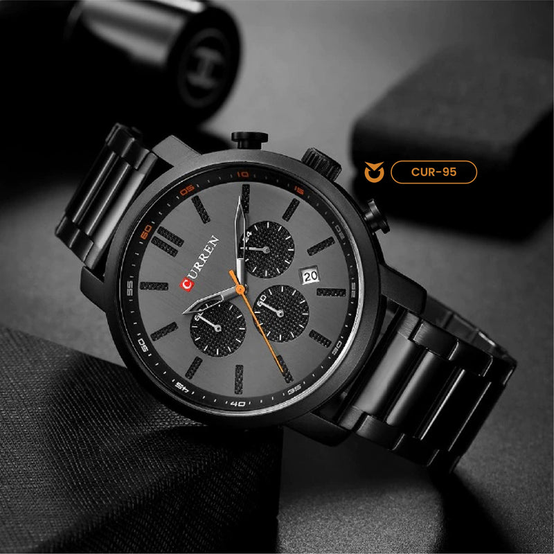 RELOJ CURREN NEGRO 8315 
CASUAL PARA HOMBRE - COLOMBIA 