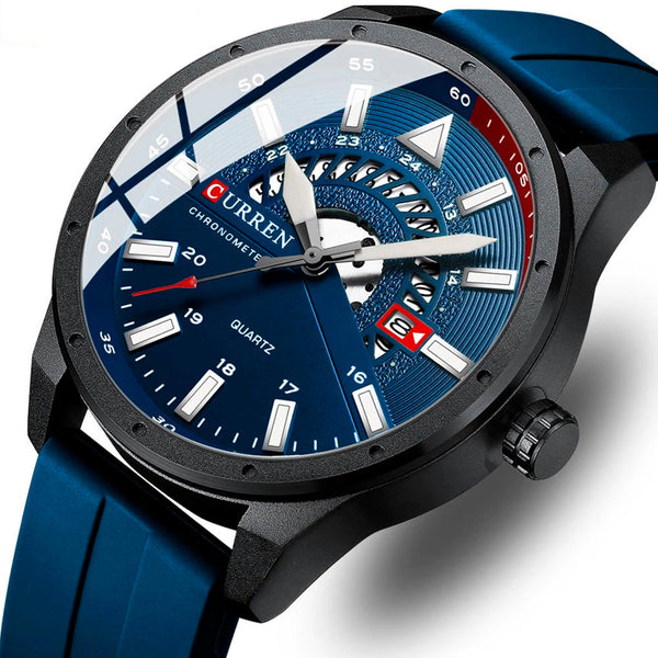 RELOJ CURREN BLUE DEPORTIVO MANLY | SKU: CUR-98