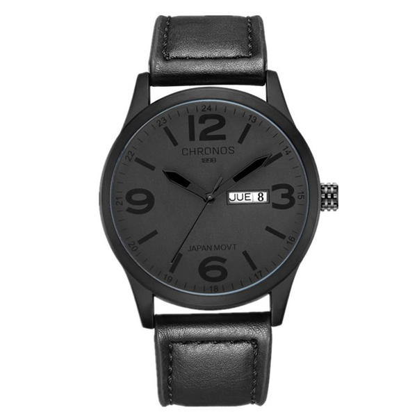 RELOJ CHRONOS - TOTAL BLACK | SKU: CHR-1 - CLOCK-PERU