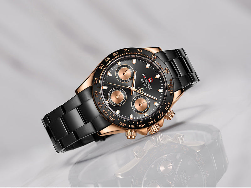 RELOJ NAVIFORCE - NEGRO SUNSHINE | SKU: NAV-65