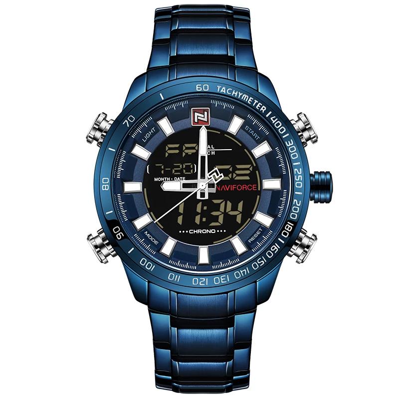 RELOJ NAVIFORCE - AZUL | SKU: NAV-8 - CLOCK-PERU