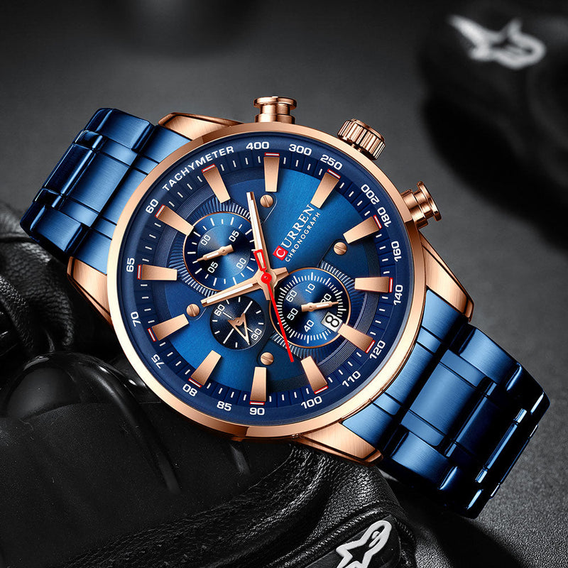 RELOJ CURREN AZUL 8368
ELEGANTE PARA HOMBRE