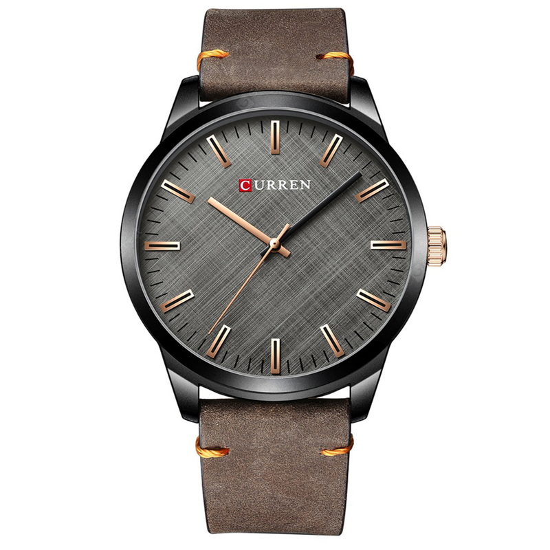 RELOJ CURREN MARRON 8386 
CASUAL PARA HOMBRE - COLOMBIA