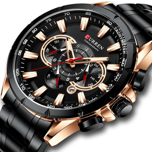 RELOJ CURREN NEGRO 8363
ELEGANTE PARA HOMBRE